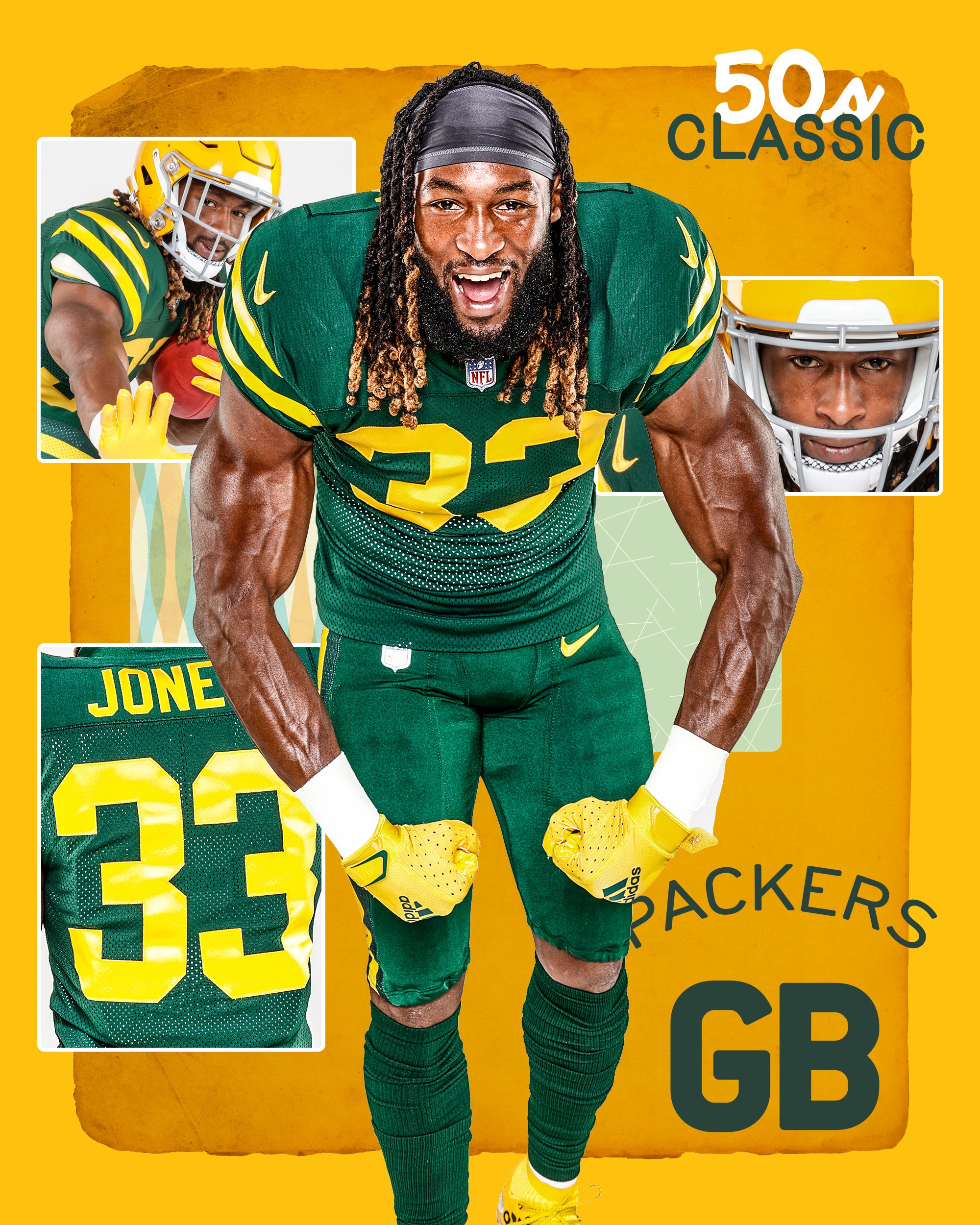 Packers unveil alternate uniform based on 1950s threads