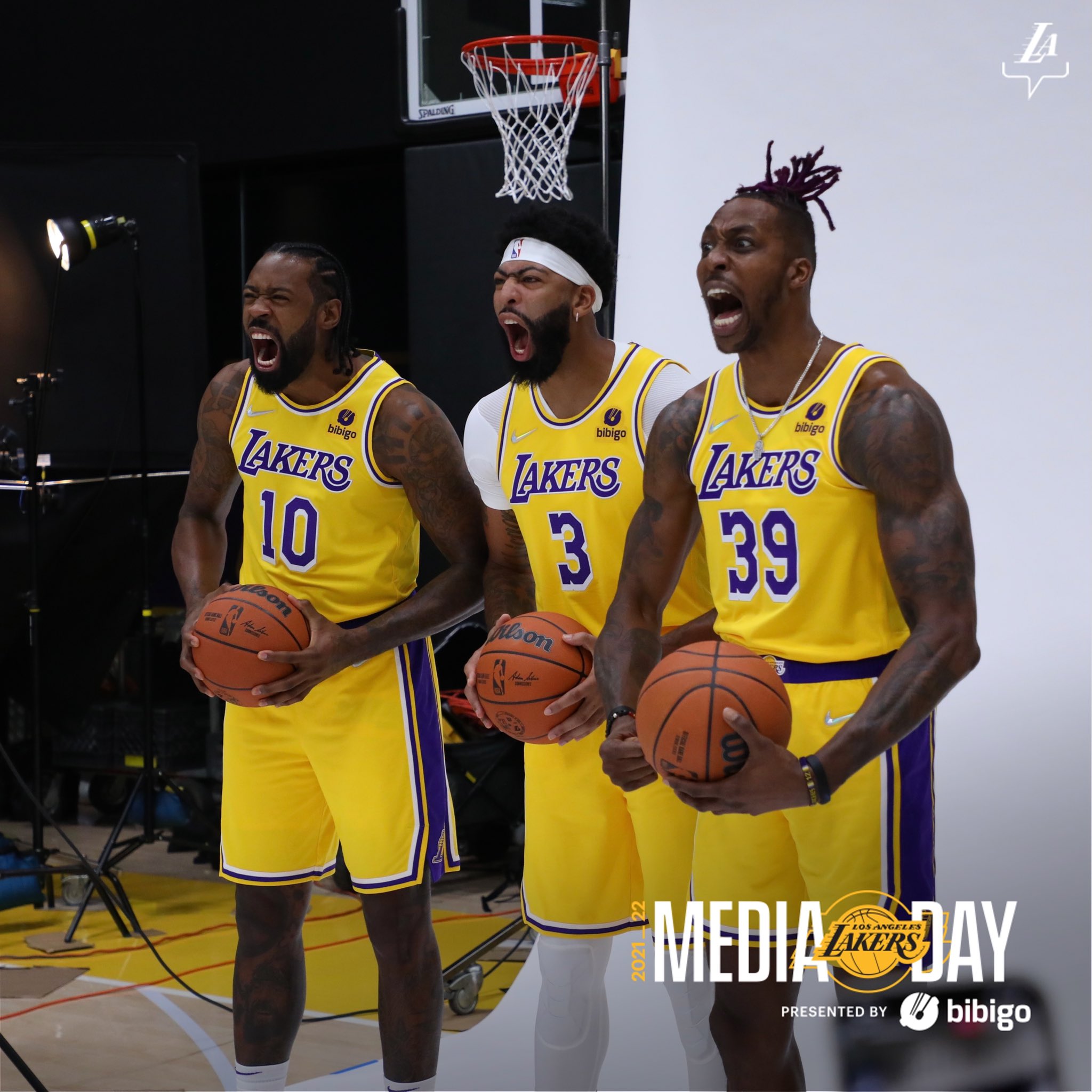 Los Angeles Lakers 2021 Media Day Highlights - BLEACHERS NEWS