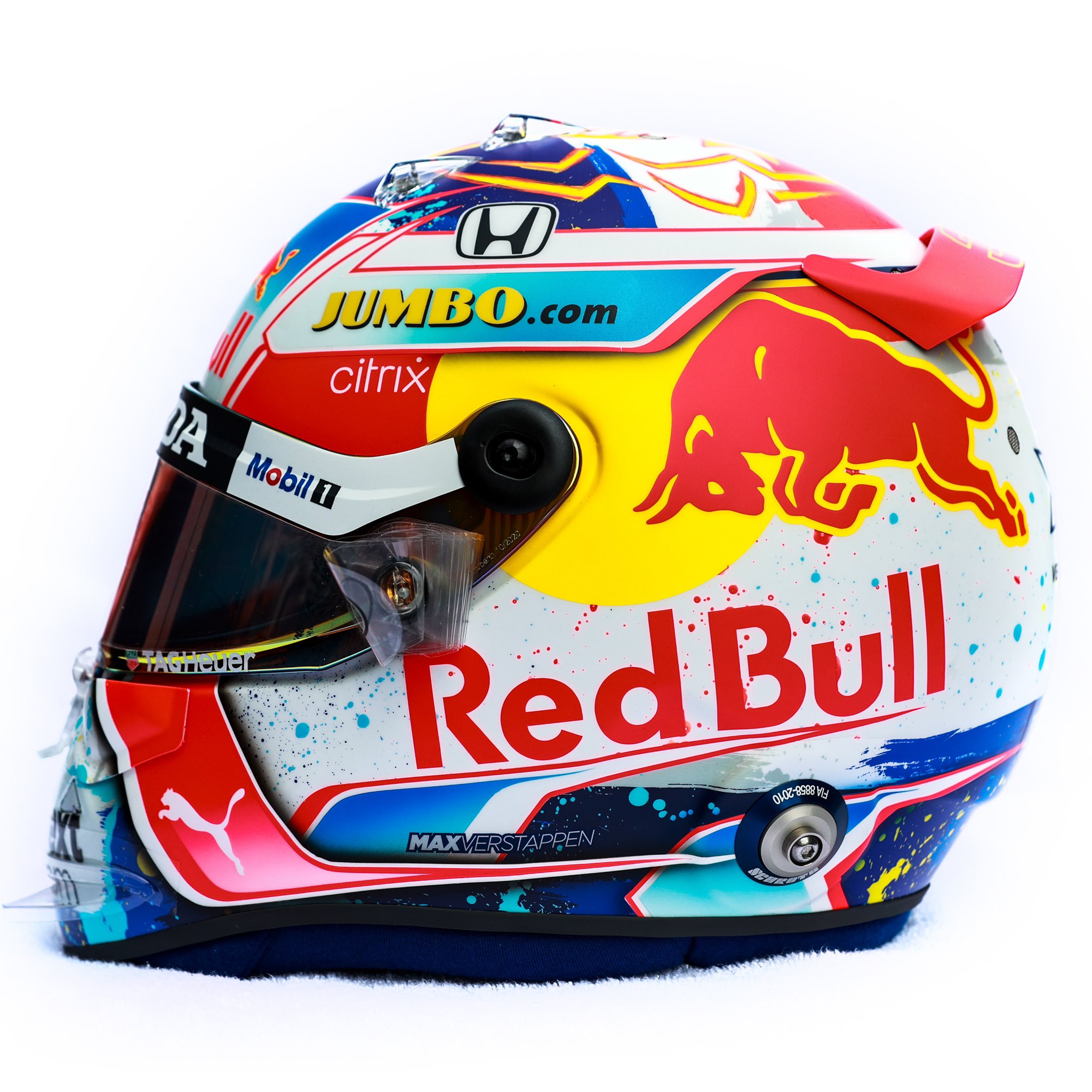 Max Verstappen reveals new Helmet design for Home GP