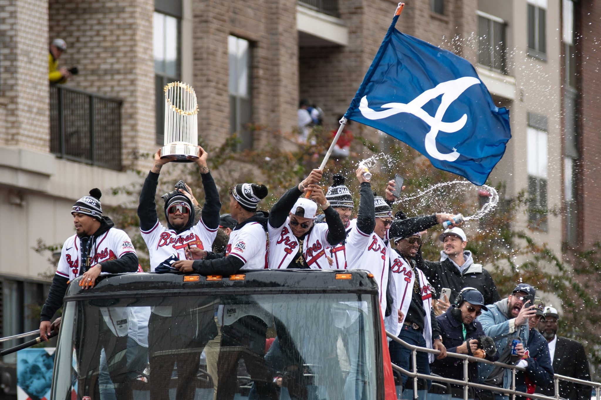 Braves celebrate World Series win with Atlanta parade